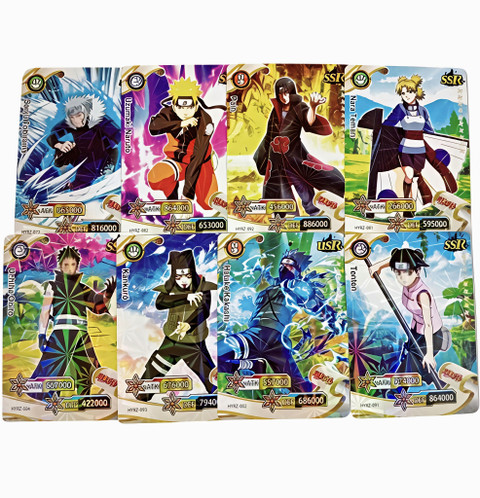 Thrifx Premium Naruto Trading Cards 40 Pack | Rare, Holographic