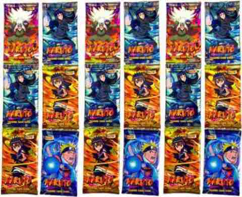 NITYOG Naruto A Card Game For Kids (144 Cards in 18 packets