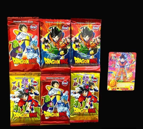 AncientKart Rare Edition Dragon Ball Z cards set of 6 packs - Rare