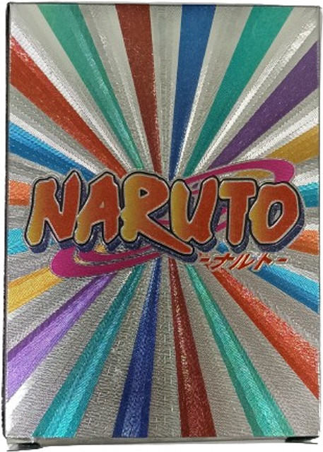 CrazyBuy Waterproof Playing Cards New Series NARUTO 55 PCS Silver