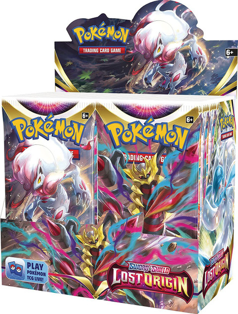 Craveon Pokemon TCG Sword & Shield Lost Origin (36 Packs Booster Box) -  Pokemon TCG Sword & Shield Lost Origin (36 Packs Booster Box) . shop for  Craveon products in India. | Flipkart.com