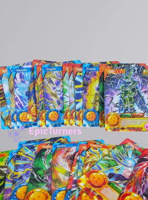 EpicTurners Dragon Ball Z Anime Trading Cards – Premium