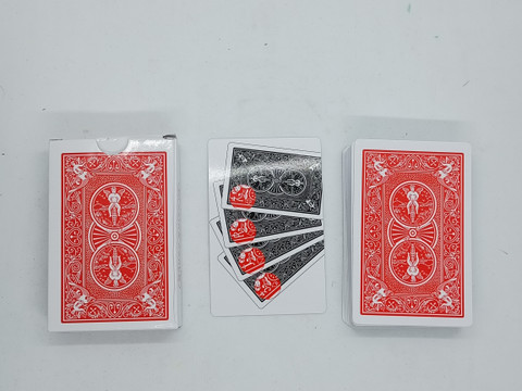 SSR SHOP MARKED BICYCLE DESIGN DECK (RED) SPY MARKED MAGIC CARD