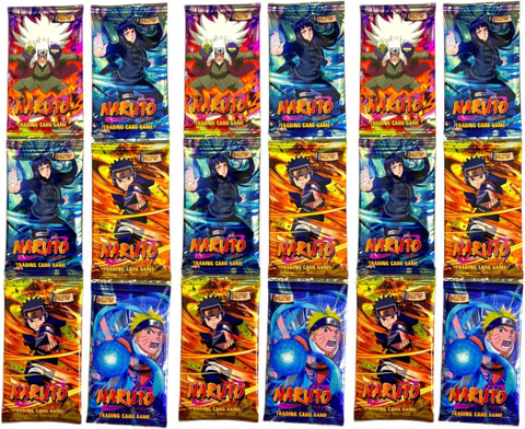 NARUTO cardgame まとめ売り WOYR 18 Pack (144 Cards) Naruto Itachi Sasuke Booster Playing