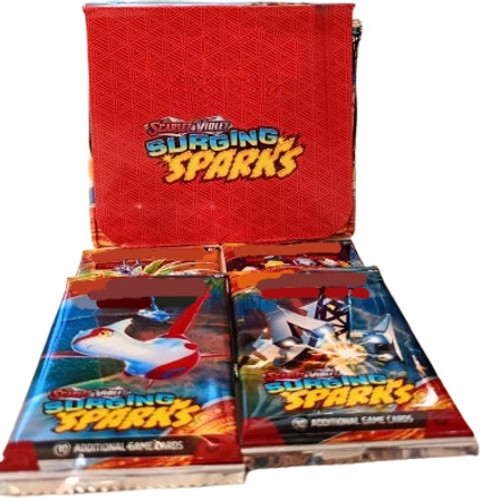 scarlet and violet surging sparks booster box 36 count Pokmon TCG: & Currents crackle and dragons roar in the Pokmon TCG Pokmon TCG: Scarlet & Violet