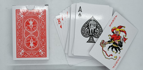 SSR SHOP MARKED BICYCLE DESIGN DECK (RED) SPY MARKED MAGIC CARD