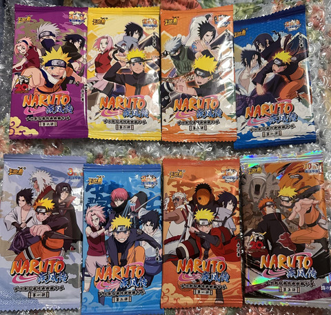 NITYOG Naruto A Card Game For Kids (7 Packets =56 Cards) - Naruto