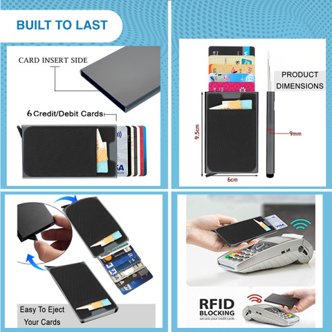 Flipkart SmartBuy RFID Protected Aluminium pop Up