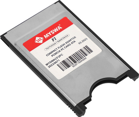 MYSWA PCMCIA CF2PC Compact Flash Adapter (CF) Card Reader Price in