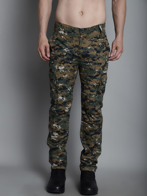 MOUNTMILLER Men's Camouflage Army Ripstop Tactical Cargo Pants Multi-Pocket  UV Protective Men Cargos