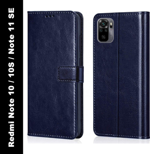 Flocculent Flip Cover for Redmi Note 10, Redmi Note 10S, Redmi