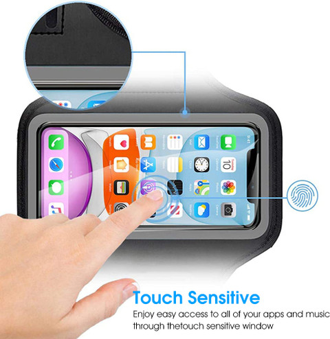 Verilux Armband for Mobile Phone Running, Waterproof Phone Holder for  Running for iPhone Mobile Holder
