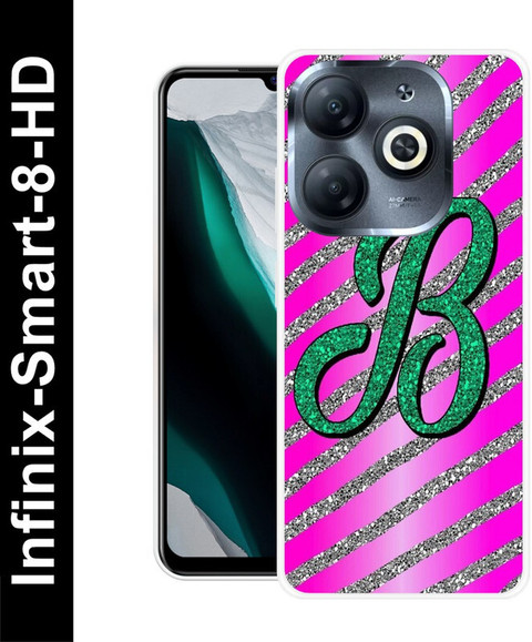SARTOOLIYA Back Cover for Infinix Smart HD, B NAME, B LOVE, B