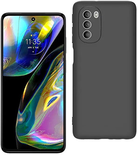 Motorola moto g82 クリアケース付き