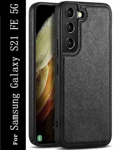 Coverskart Luxury Leather Back Cover for Samsung Galaxy S21 FE 5G