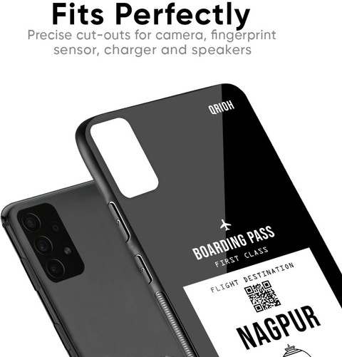 Qrioh Samsung A30s Back Cover Glass QRIOH Nagpur City Glass Back