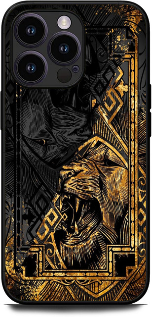 WallCraft Back Cover for APPLE iPhone 16 Pro (LION, THE KING OF