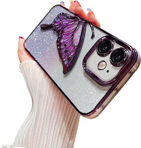RiverForest Back Cover for Iphone 12, Luxury Glitter Cute