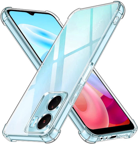 COVERLINE Back Cover for Vivo T2x 5G Perfect Fit Crystal Clear