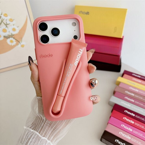 rhode iPhone 17Pro Max ケース clothemyphone Back Cover for Rhode Lip Case for iPhone 17 PRO MAX