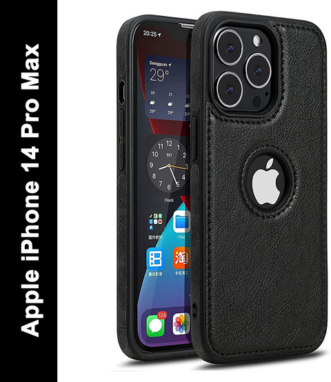 Coverskart Luxury Leather Back Cover for Apple iPhone 14 Pro Max - Main Image