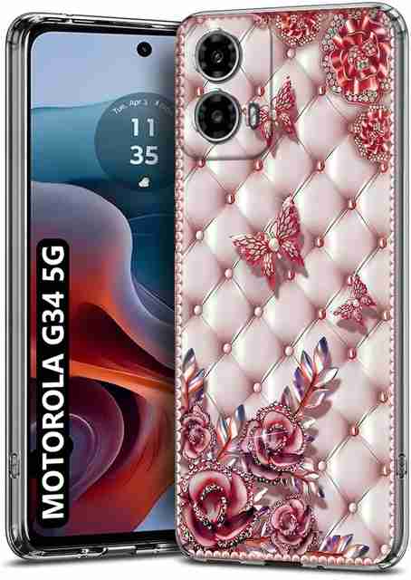 Fashionury Back Cover for Motorola G45 5G, Motorola G34 5G
