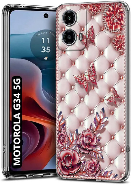 Fashionury Back Cover for Motorola G45 5G, Motorola G34 5G, Moto G45 5G,  Moto G34 5G