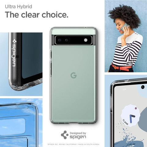 Spigen Ultra Hybrid Back Cover for Google Pixel 6a