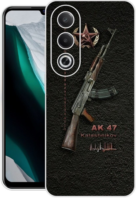 INTELLIZE Back Cover for OPPO K12x 5G GUN, AK 47, PUBG, PISTOL