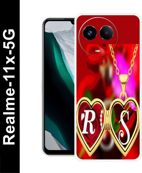 SARTOOLIYA Back Cover for Realme 11x 5G, RS NAME, RS LOVE, RS ALPHABET, RS  LETTER NAME