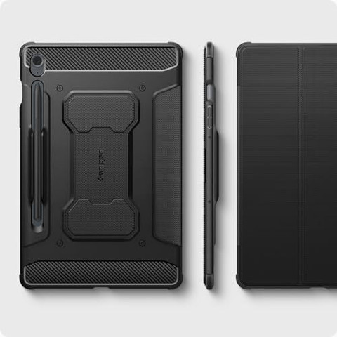 シャッファ　Samsung Galaxy TabS9 spigenケース付 Spigen Back Cover for Galaxy Tab S9 FE - Spigen : Flipkart.com