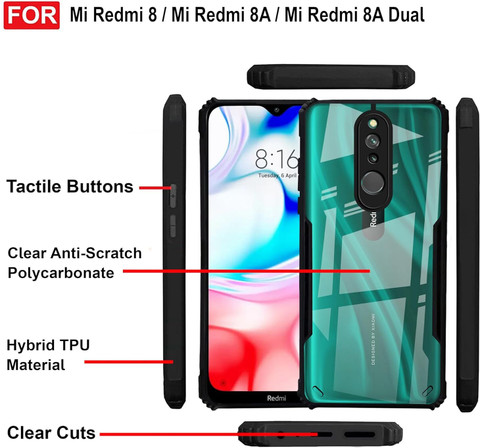 pro redmi note 8a back cover