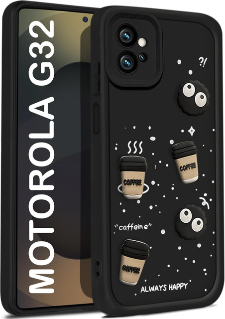 Vshop Back Cover for Motorola Moto G32 Cute Fun Cartoon 3D Ball