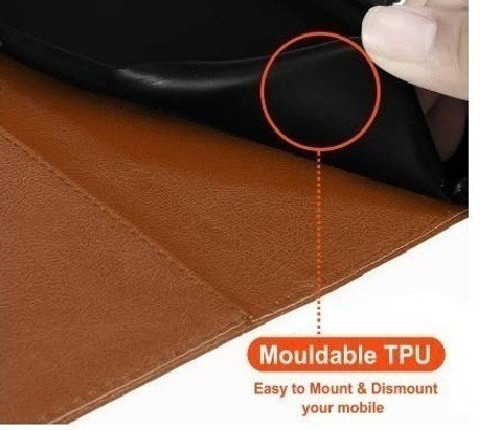 CaseDeal Back Cover for Realme C12, RMX2189 Foldable cover with