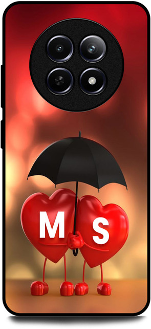 KEYCENT Back Cover for Realme 12 5G (M S, M LOVES S, NAME