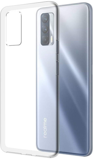 SUCH Back Cover for Back Cover for Realme X7 5G- (Transparent