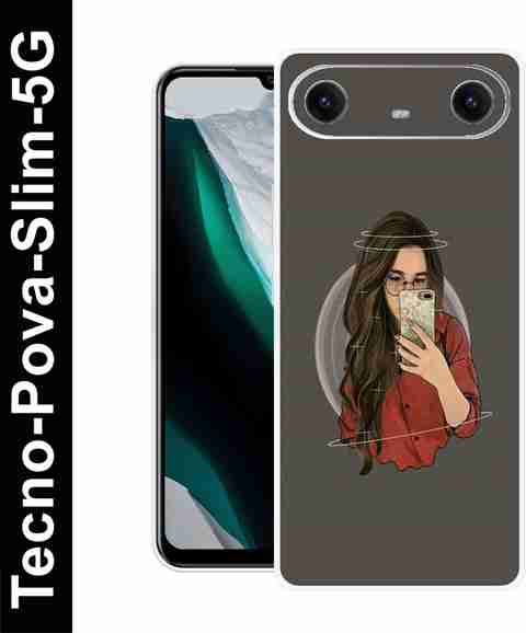 artocus Back Cover for Tecno Pova Slim 5G cute girl,beautiful girl