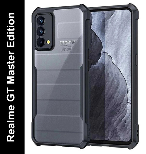 Cover Per Realme GT Master Edition, Colori Gradient Blu/viola, Custodia TPU Morbida + 2 Vetri Temperati - 3