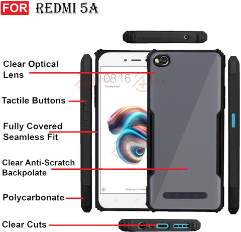 Iphone Redmi 5a Back Cover New Model YOFO Shockproof Back Cover