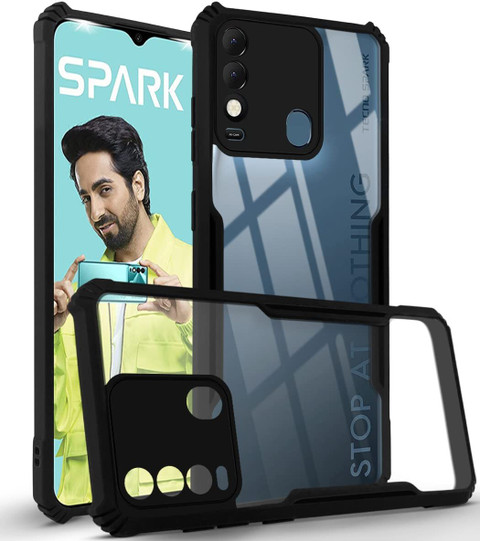 SMARTPOCKET Back Cover for Tecno Spark