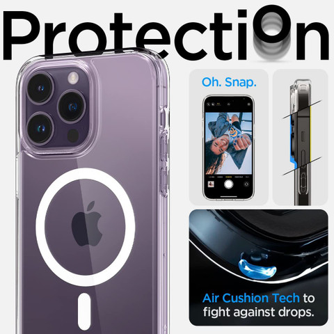 Spigen Ultra Hybrid Magfit Back Cover for Apple iPhone 14 Pro