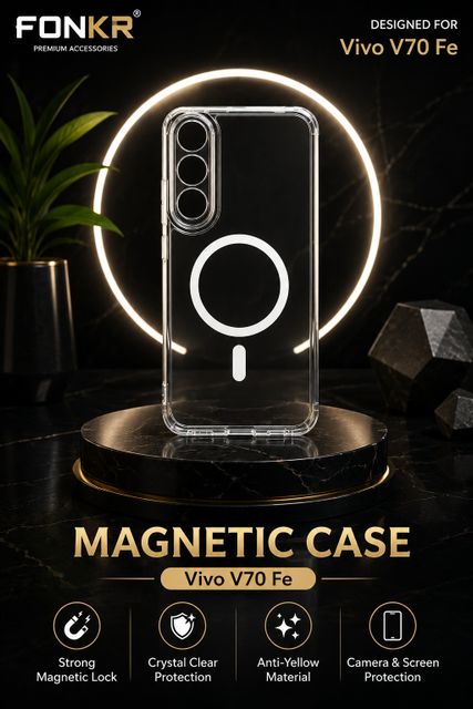 FONKR Anti-Yellow Crystal Hard Case for Vivo V70 Fe - Image 6