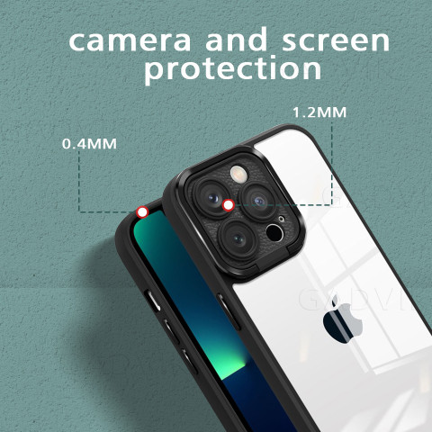 gadvik Back Cover for APPLE iPhone 13 Pro (CLEAR GLOSSY CAMERA
