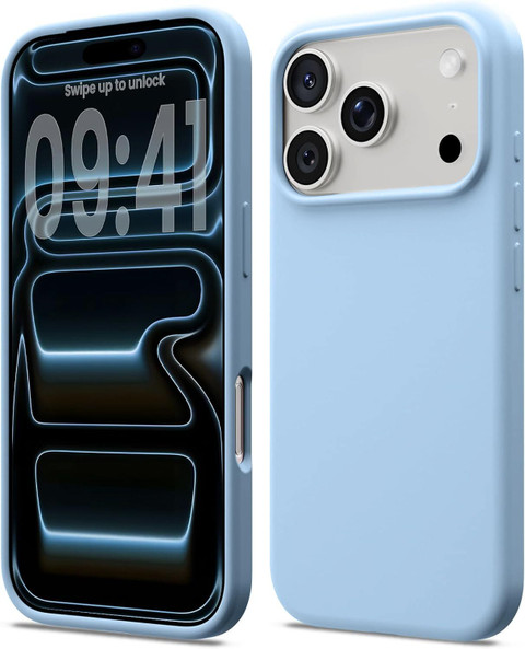 VONZEE Back Cover for iPhone 17 Pro Max 3 Layer Liquid Silicone