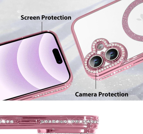 ZimniasO Back Cover for IPHONE 16 DIAMOND RING