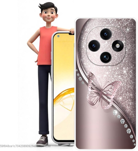Zaplab Back Cover for OPPO F31 Pro 5G, CPH2763 beautiful butterfly