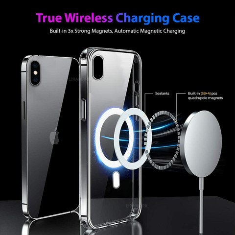 Xs Max Iphone Xr Magnetic Case That Works With Wireless Charging