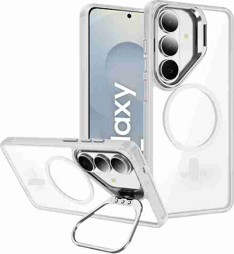 Casotec Back Cover for Samsung Galaxy S25 5G (White, Magnetic Case, Polycarbonate, Pack of: 1) - Image 3