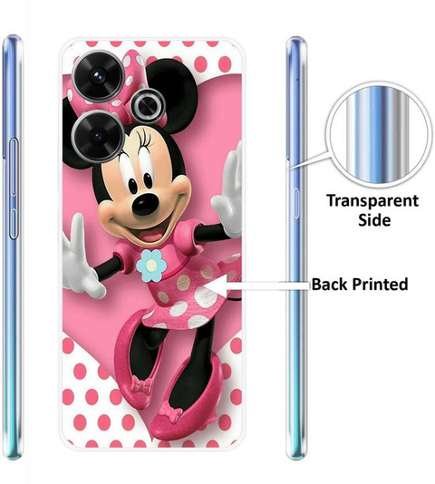 iprinto Back Cover for OPPO A3x 5G, CPH2681 Mickey Mouse Printed