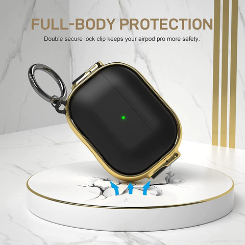 KHR Back Cover for Apple AirPods Pro Armour Case With Lock KHR